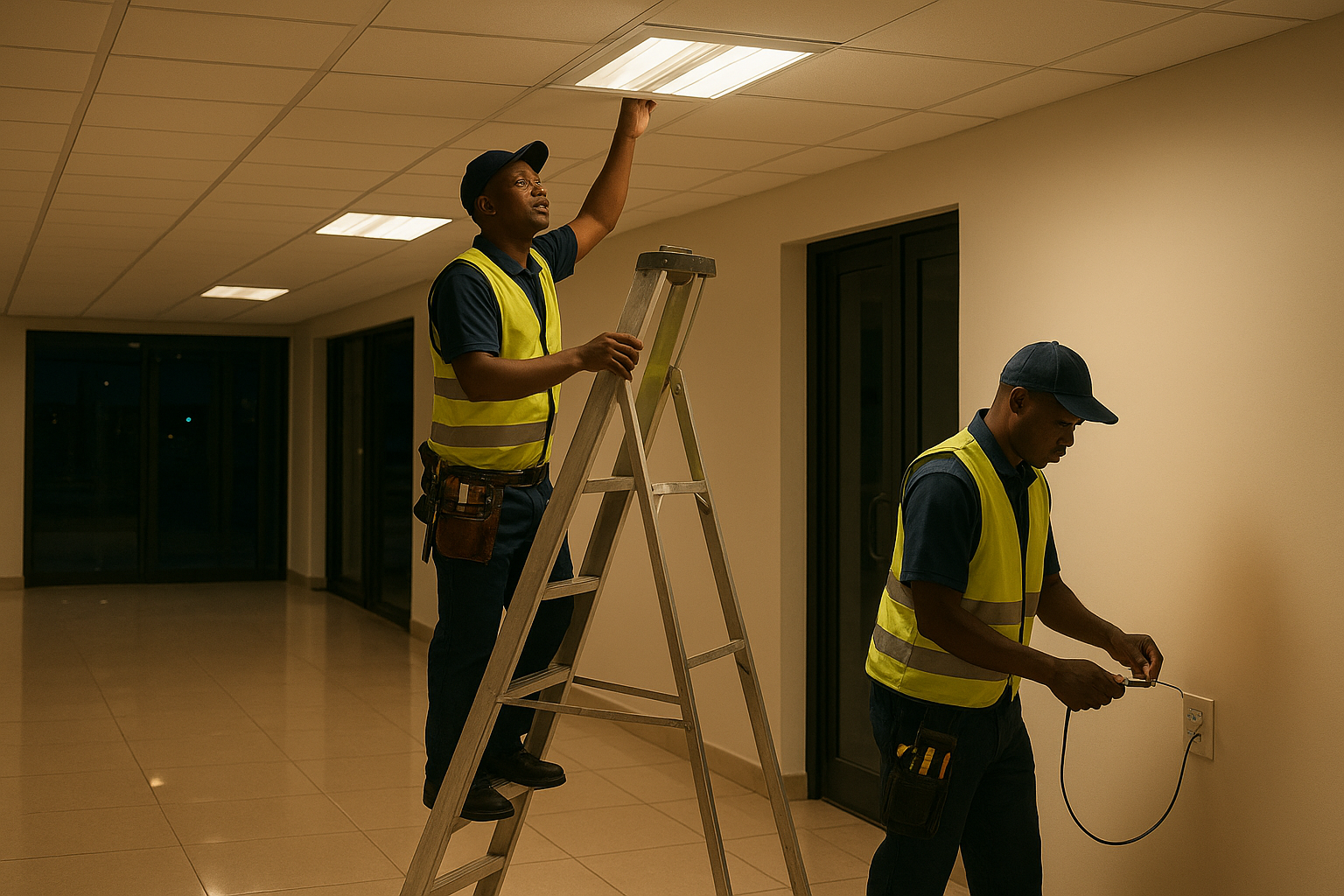 Office cleaning maintenance